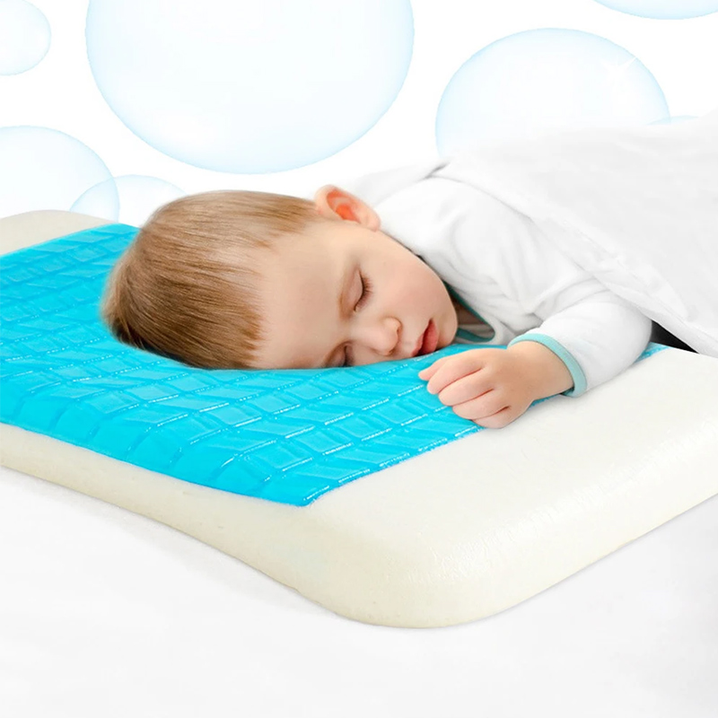 Memory-Schaum-Kissenkern, einzelner Nackenschutz, Kinder-Schmetterlings-Gel-Kissen